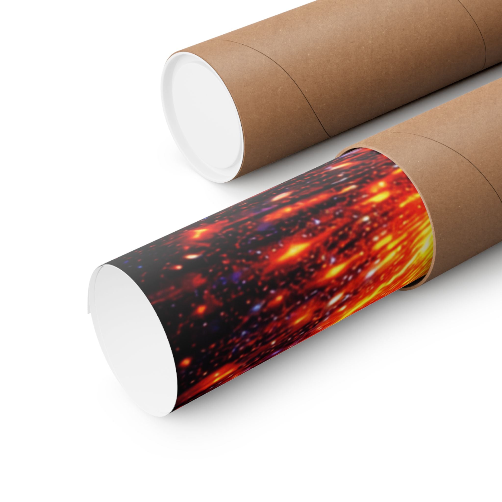 Mismatch Motion — Zaya Neon Roller Girl Art | Anime-Inspired Matte Vertical Poster