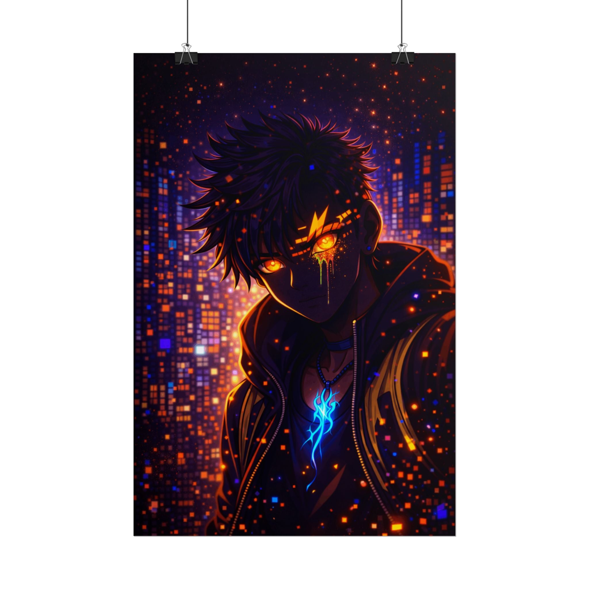 Kairo Ponders At Twilight - City Crossroad Art Print