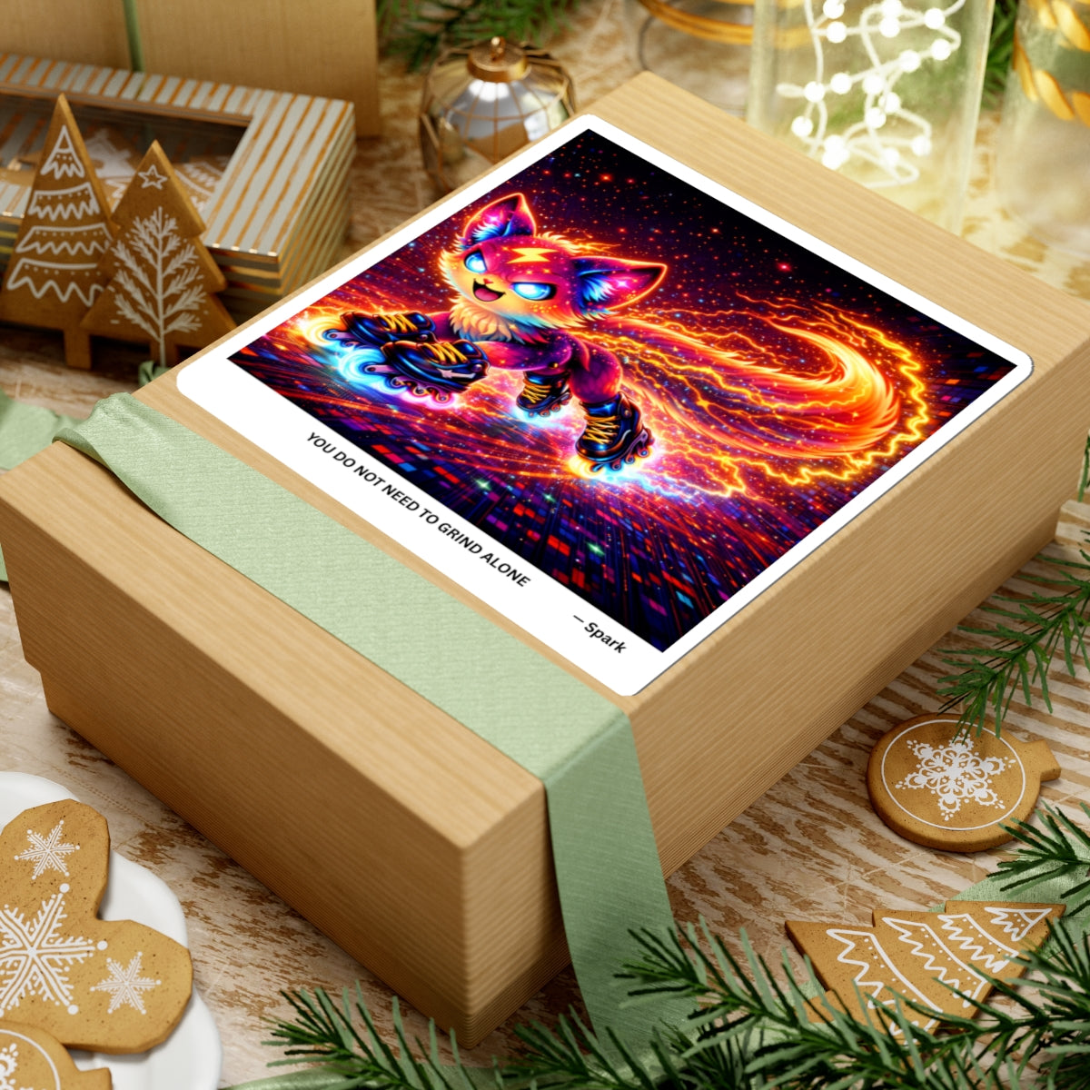 Spark Pass Sticker — Grind Alone | Neonverse Companion